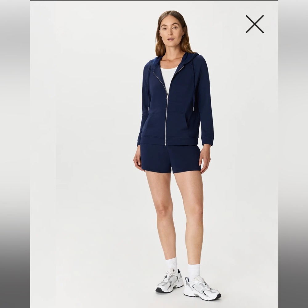 Quince SuperSoft Fleece Zip Up Hoodie- L - Picture 9 of 14